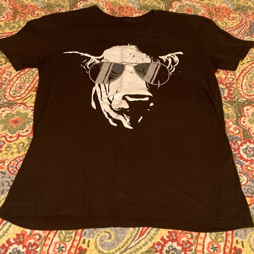 Dark Brown Cool Cow TShirt S